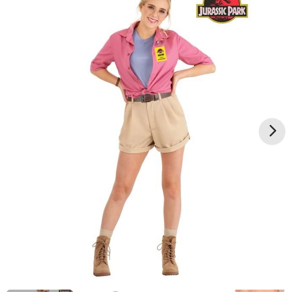Women's Licensed Jurassic Park costume